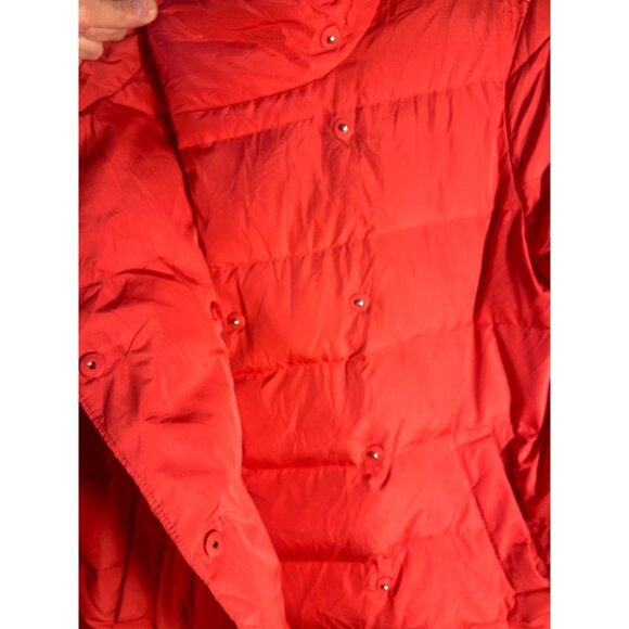 J.Jill Womens Lg Petite Coral Down Filled Puffer Jacket - Picture 5 of 8